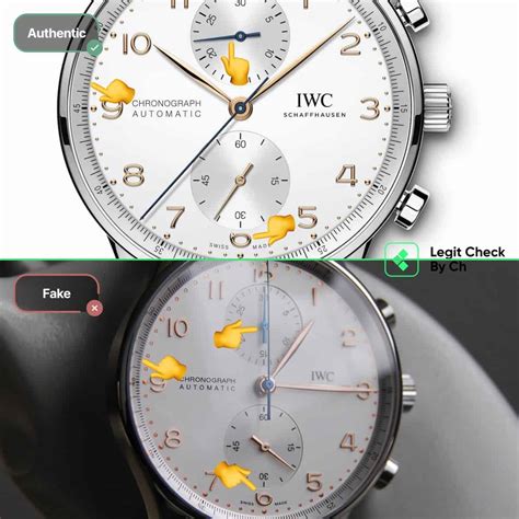 how to spot a fake iwc watch|counterfeit iwc watches.